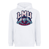 White lmu education Heavyweight Hoodie - linhVisuals
