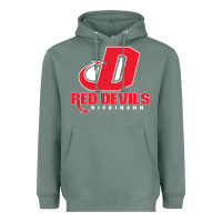 Sage red de dickinson college vectorized Heavyweight Hoodie - linhVisuals