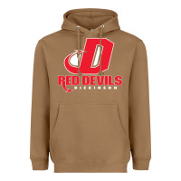 Toasted Coconut red de dickinson college vectorized Heavyweight Hoodie - linhVisuals