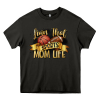 Asphalt livin that sports mom life Heavy Core Tee - CowGirlArtShop