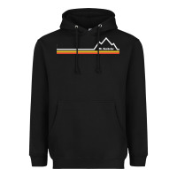 Black mt. bachelor   mount bachelor Heavyweight Hoodie - linhVisuals