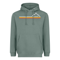 Sage mt. bachelor   mount bachelor Heavyweight Hoodie - linhVisuals