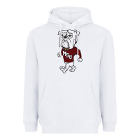 White mississipp state shirt Heavyweight Hoodie - linhVisuals