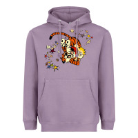 Lavender calvin Heavyweight Hoodie - linhVisuals
