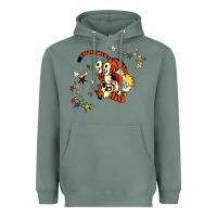 Sage calvin Heavyweight Hoodie - linhVisuals