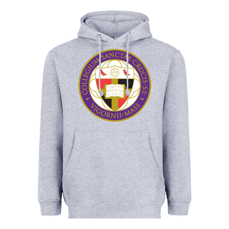 College Of The Holy Cross Heavyweight Hoodie by linhVisuals | Teevron