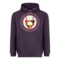 Plum college of the holy cross Heavyweight Hoodie - linhVisuals