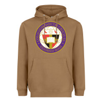 Toasted Coconut college of the holy cross Heavyweight Hoodie - linhVisuals
