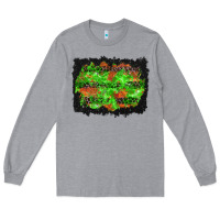 Halloween Leopard Lines Background Long Sleeve Tee | Teevron