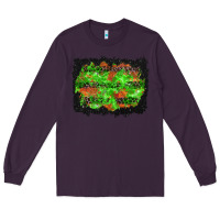 Plum halloween leopard lines background Long Sleeve Tee - BundleAndBundleShop
