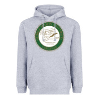 Heather Grey george mason university Heavyweight Hoodie - linhVisuals