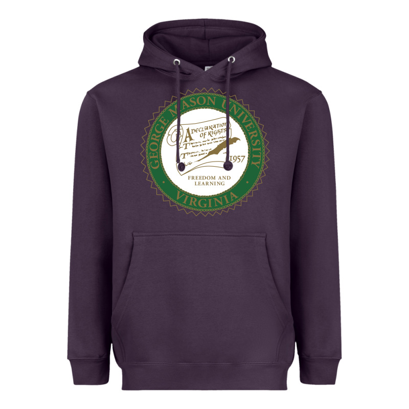 George Mason University Heavyweight Hoodie by linhVisuals | Teevron