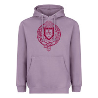 Lavender f0rdham university Heavyweight Hoodie - linhVisuals