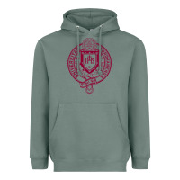 Sage f0rdham university Heavyweight Hoodie - linhVisuals