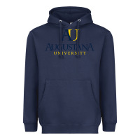 Navy Augustana university, Apparel Heavyweight Hoodie - linhVisuals