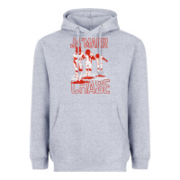 Heather Grey ja'marr chase Heavyweight Hoodie - linhVisuals