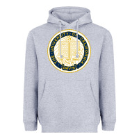 Heather Grey university of california, davis Heavyweight Hoodie - linhVisuals