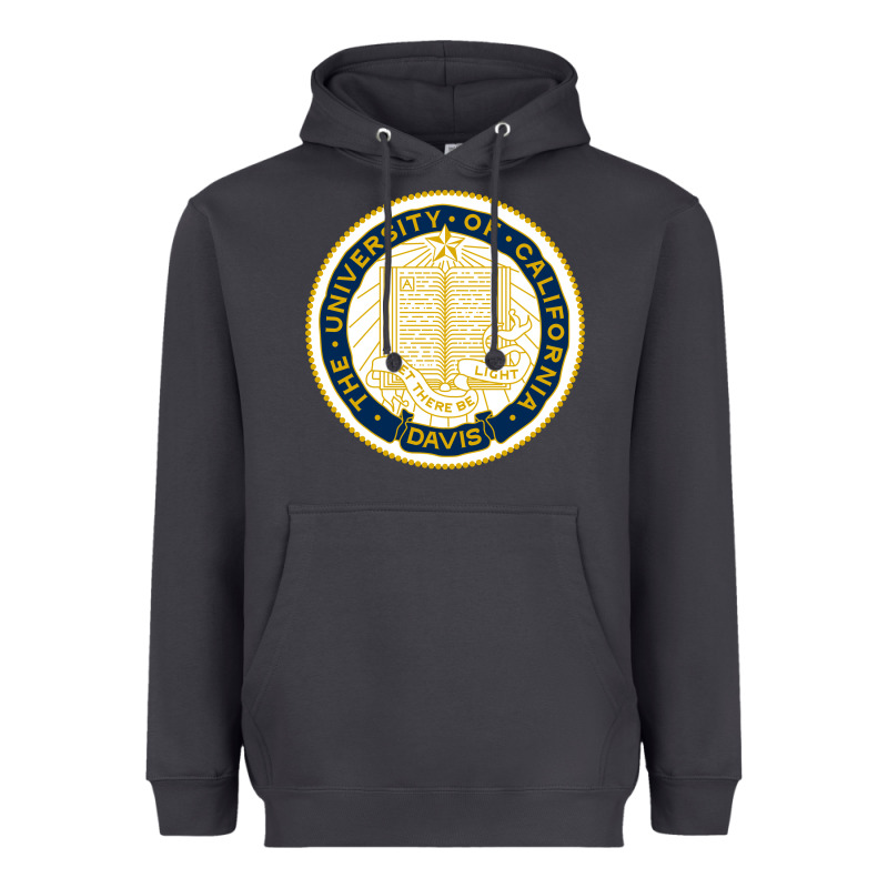 University Of California, Davis Heavyweight Hoodie by linhVisuals | Teevron