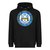 Black university of pittsburgh Heavyweight Hoodie - linhVisuals