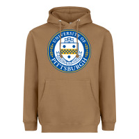 Toasted Coconut university of pittsburgh Heavyweight Hoodie - linhVisuals