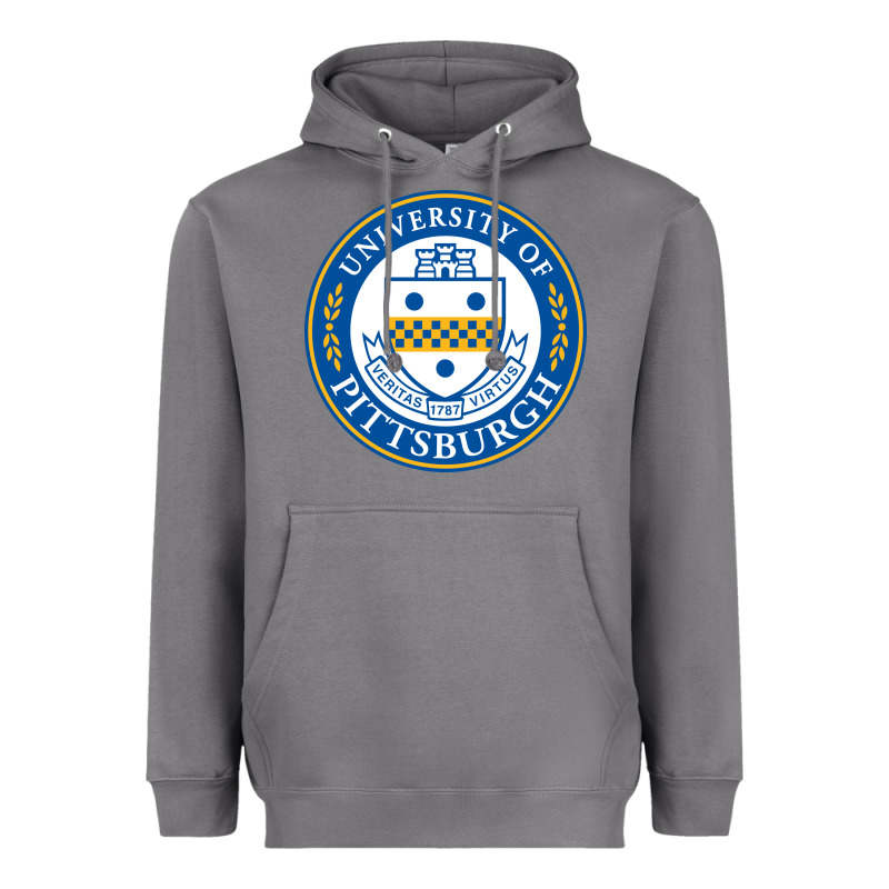 University Of Pittsburgh Heavyweight Hoodie by linhVisuals | Teevron