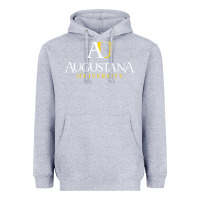 Heather Grey Augustana university, Apparel Heavyweight Hoodie - linhVisuals
