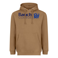 Toasted Coconut baruch college vectorized Heavyweight Hoodie - linhVisuals