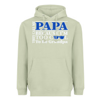 Matcha they call me papa because i'm too cool to be grandpa Heavyweight Hoodie - linhVisuals
