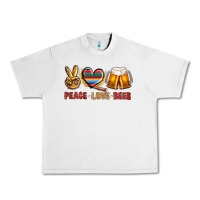 Lunar Rock peace love beer bbs Urban Heavy Tee - BundleAndBundleShop