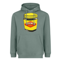 Sage vegemite Heavyweight Hoodie - linhVisuals