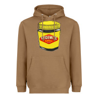 Toasted Coconut vegemite Heavyweight Hoodie - linhVisuals
