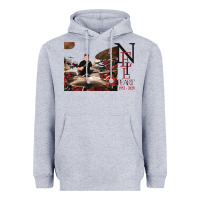 Heather Grey neil peart r.i.p Heavyweight Hoodie - linhVisuals