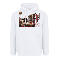 White neil peart r.i.p Heavyweight Hoodie - linhVisuals