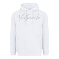 White vaffanculo essential Heavyweight Hoodie - linhVisuals