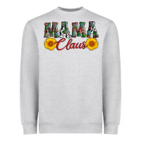 Heather Grey mama claus Heavyweight Sweatshirt - AdoDesignShop