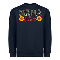 Navy mama claus Heavyweight Sweatshirt - AdoDesignShop