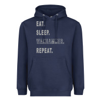 Navy warhammer Heavyweight Hoodie - linhVisuals
