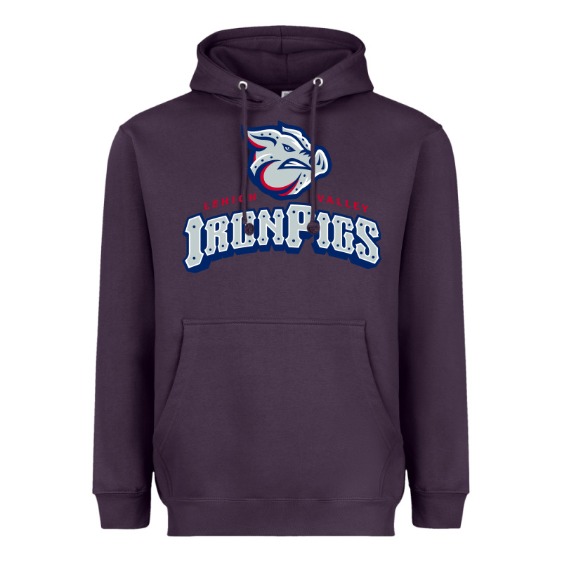 Lehigh Valley Ironpigs Heavyweight Hoodie by linhVisuals | Teevron