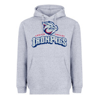 Heather Grey lehigh valley ironpigs Heavyweight Hoodie - linhVisuals