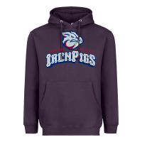 Plum lehigh valley ironpigs Heavyweight Hoodie - linhVisuals