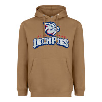 Toasted Coconut lehigh valley ironpigs Heavyweight Hoodie - linhVisuals