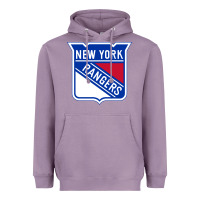 Lavender Ny rangers Heavyweight Hoodie - linhVisuals