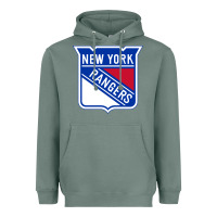 Sage Ny rangers Heavyweight Hoodie - linhVisuals