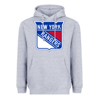 Heather Grey Ny rangers Heavyweight Hoodie - linhVisuals