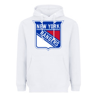 White Ny rangers Heavyweight Hoodie - linhVisuals