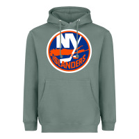 Sage Ny islanders Heavyweight Hoodie - linhVisuals
