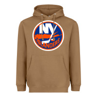 Toasted Coconut Ny islanders Heavyweight Hoodie - linhVisuals