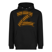Black z russia classic Heavyweight Hoodie - linhVisuals