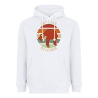 White say less do lesser funny sloth Heavyweight Hoodie - linhVisuals