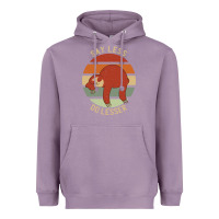 Lavender say less do lesser funny sloth Heavyweight Hoodie - linhVisuals